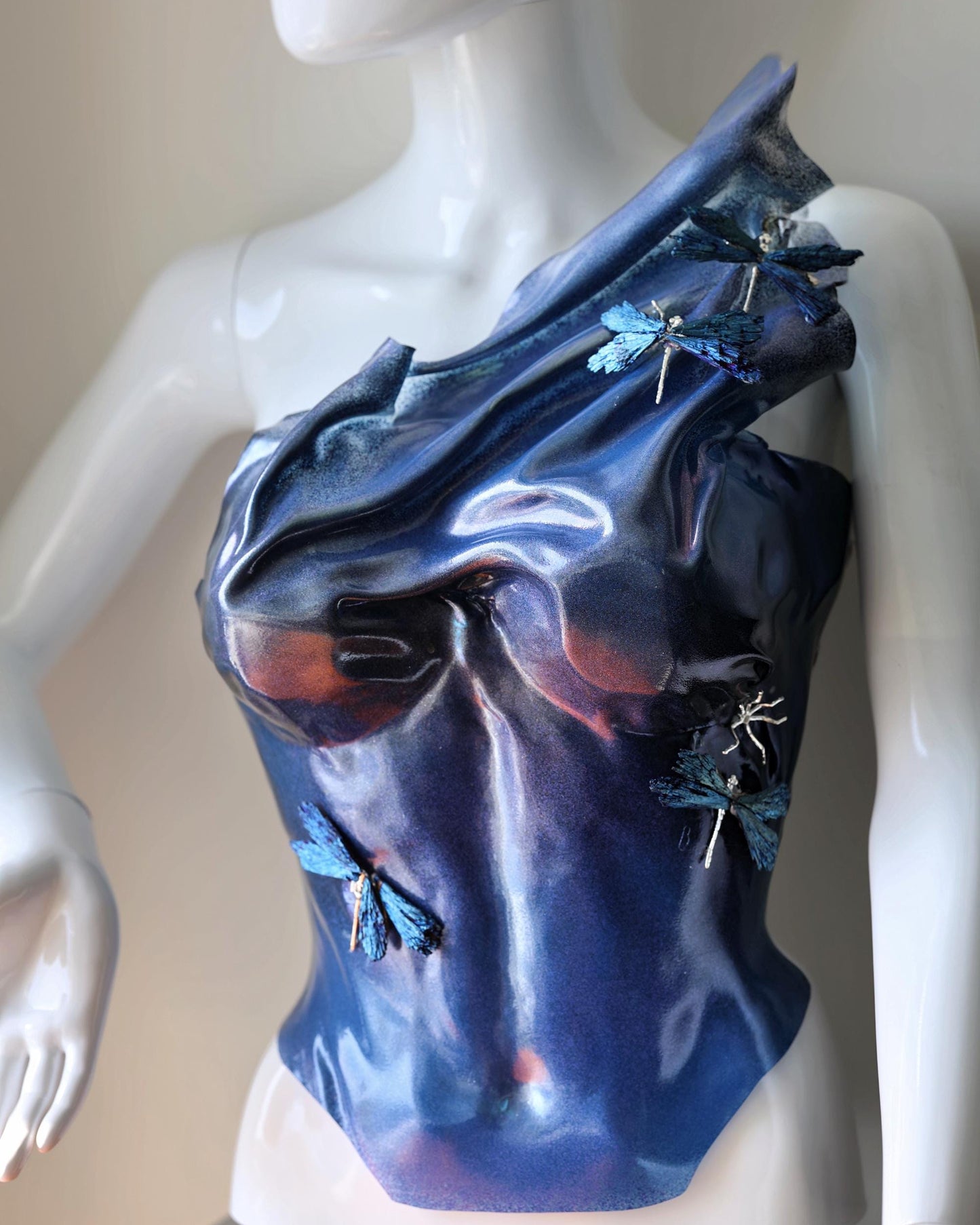 Blue corset Dragonfly