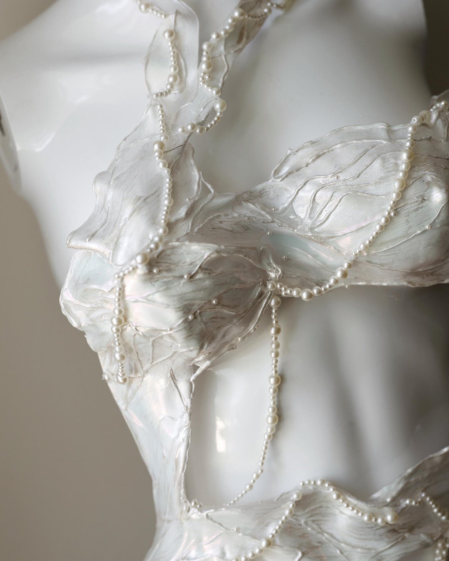 White corset Bali Gem