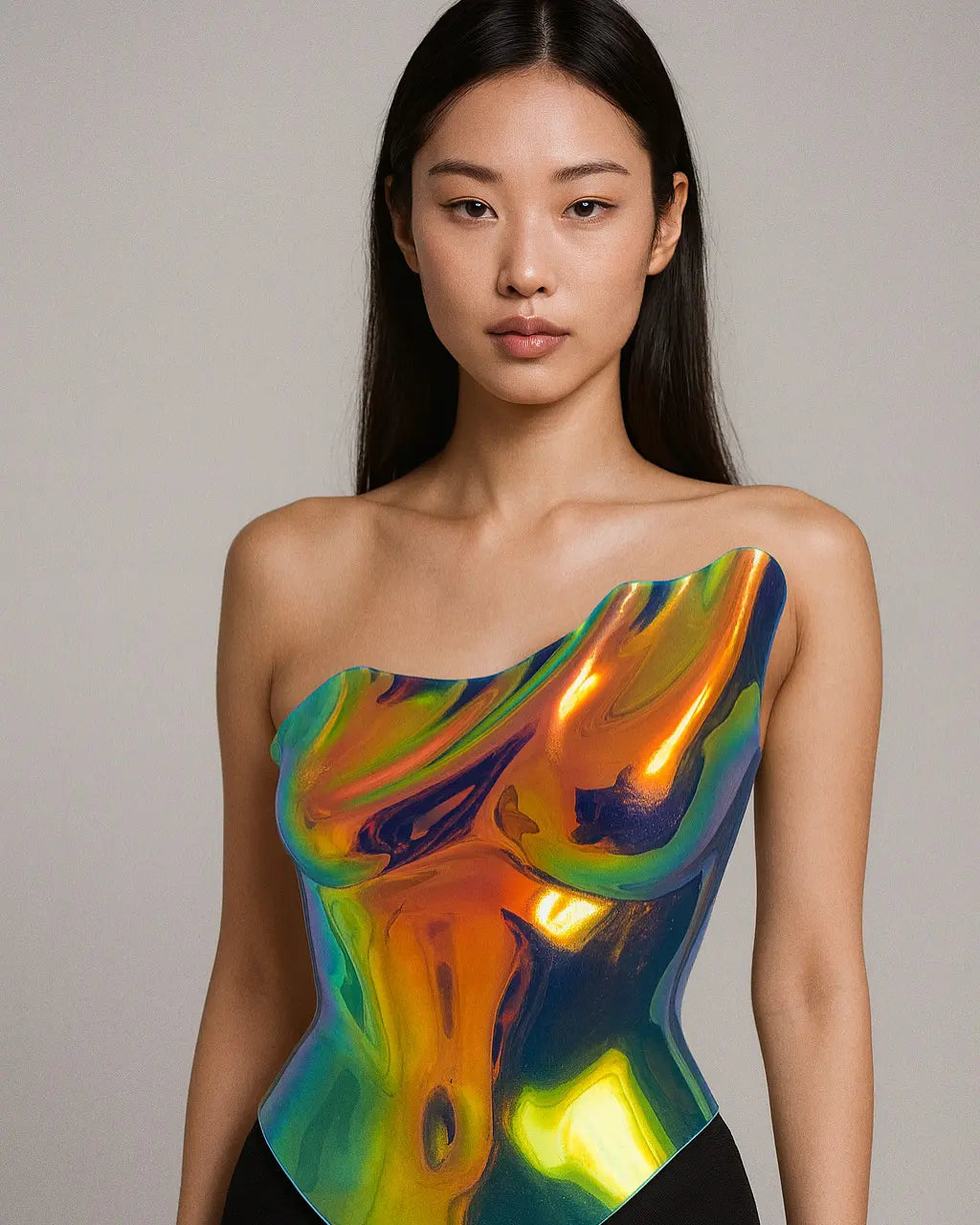Neon corset Rainbow