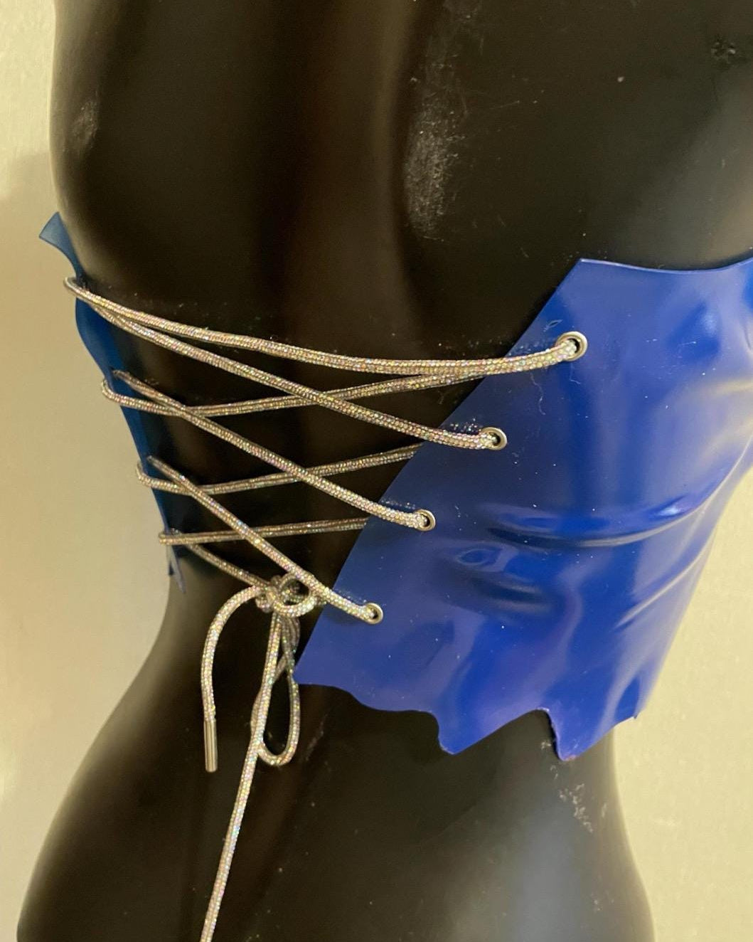 Blue corset Basic
