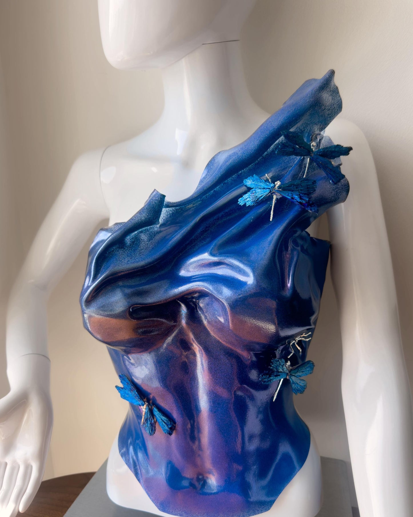 Blue corset Dragonfly