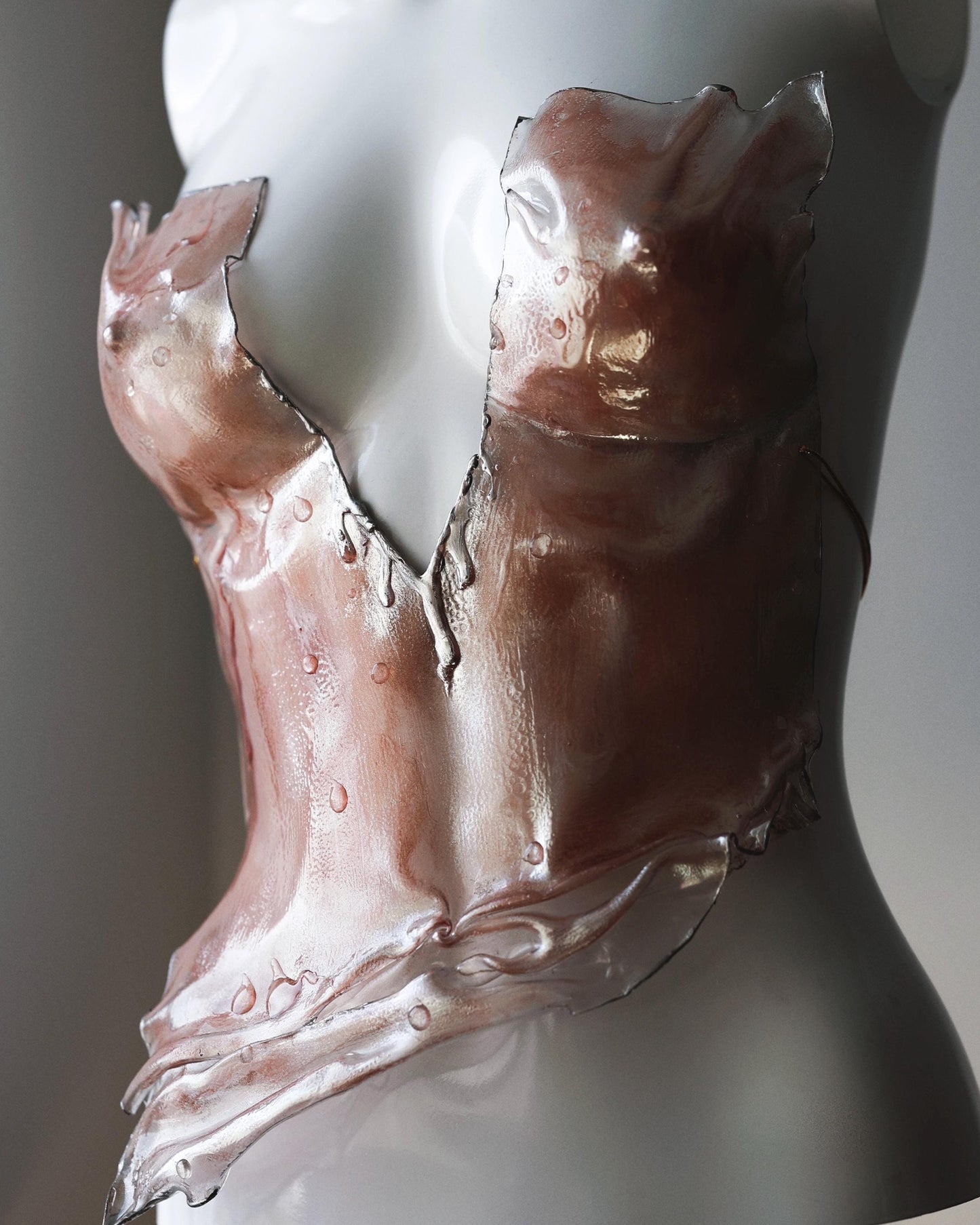 Gold & rose gold corset Mermaid