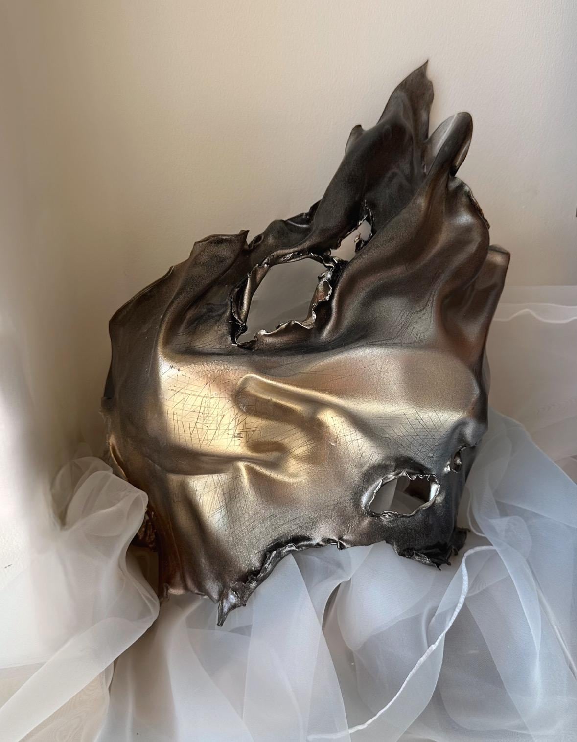 Custom Chrome Armor Corset Bustier Top, Cosplay Breastplate Armor Costume, Metal Bra Festival Outfit, burning man outfit