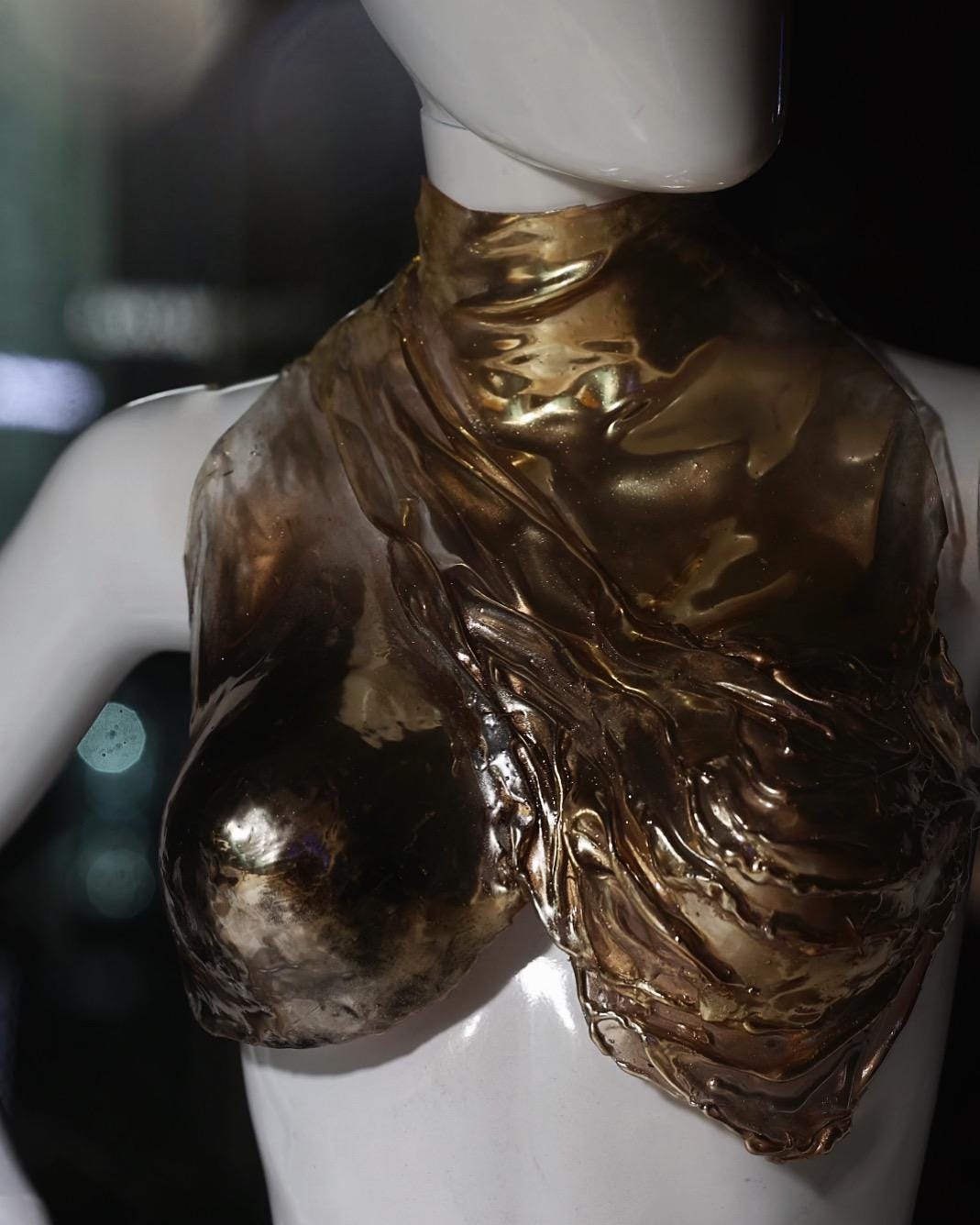 Gold & silver corset Karma