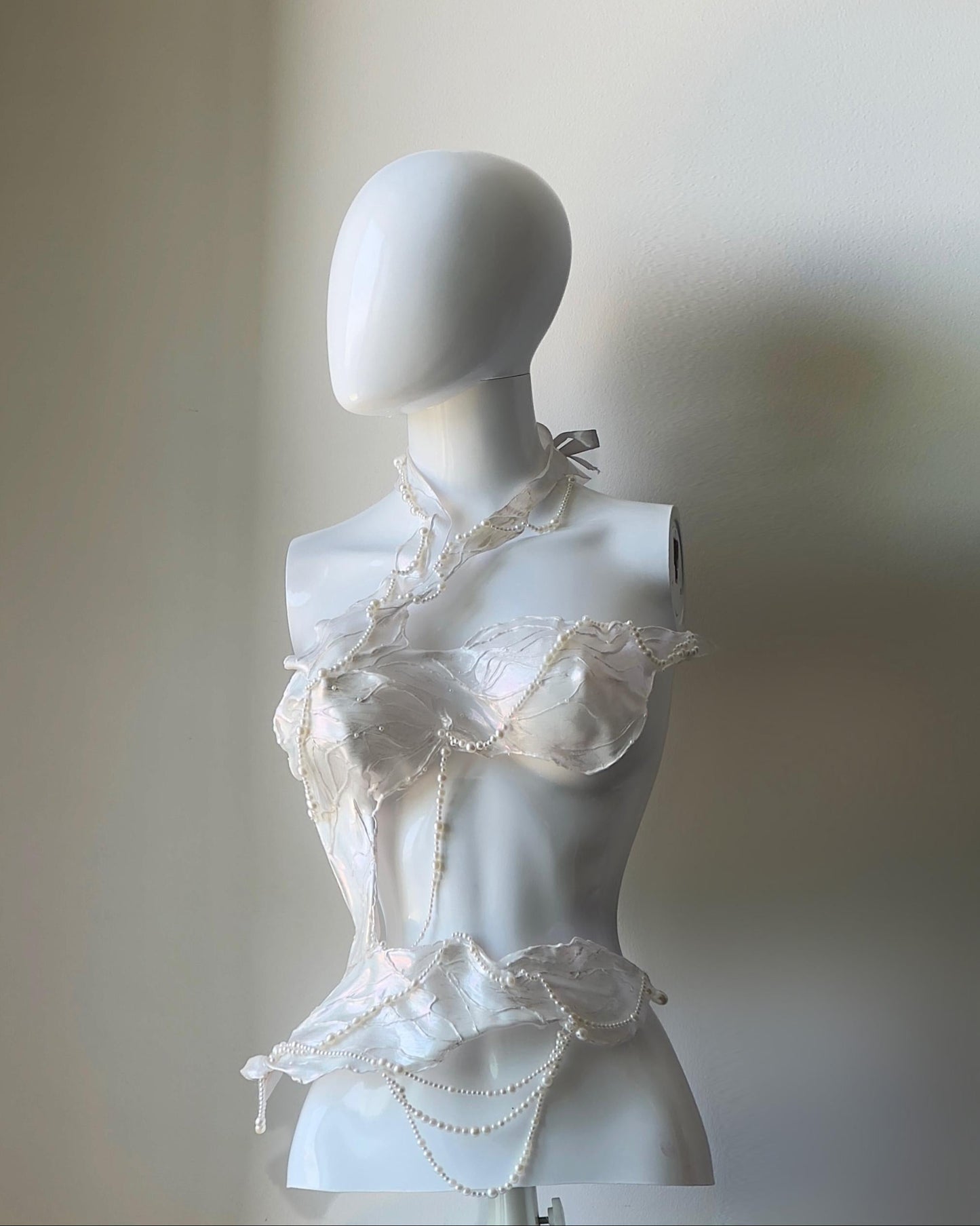 White corset Bali Gem