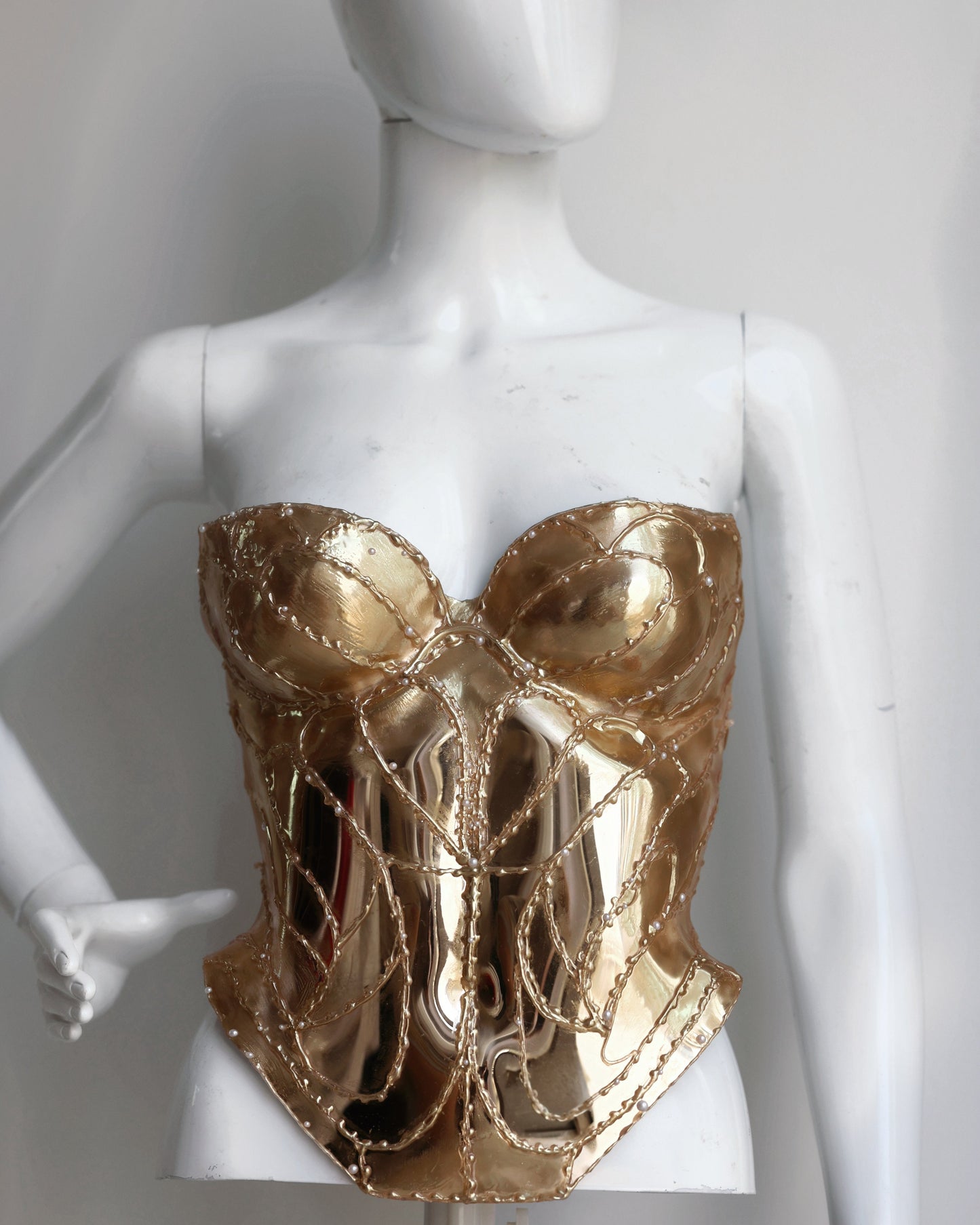 Gold corset Persefona