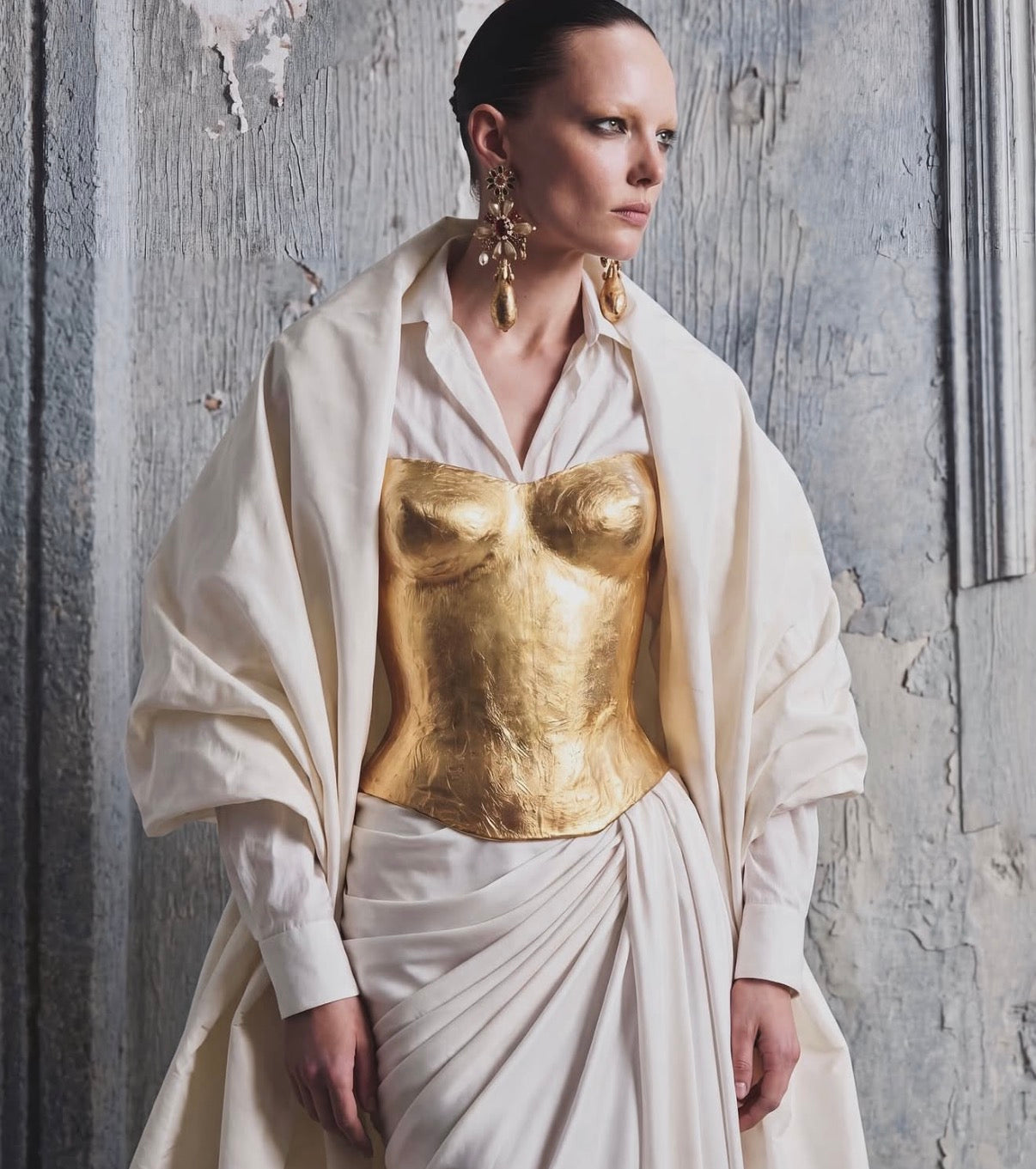 Ancient gold corset