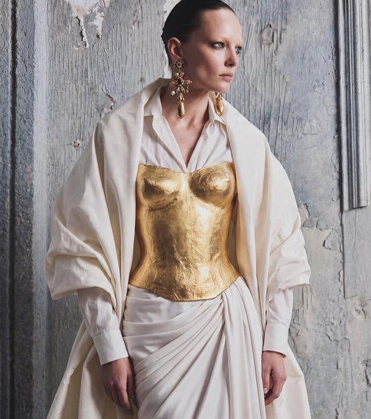 Ancient gold corset
