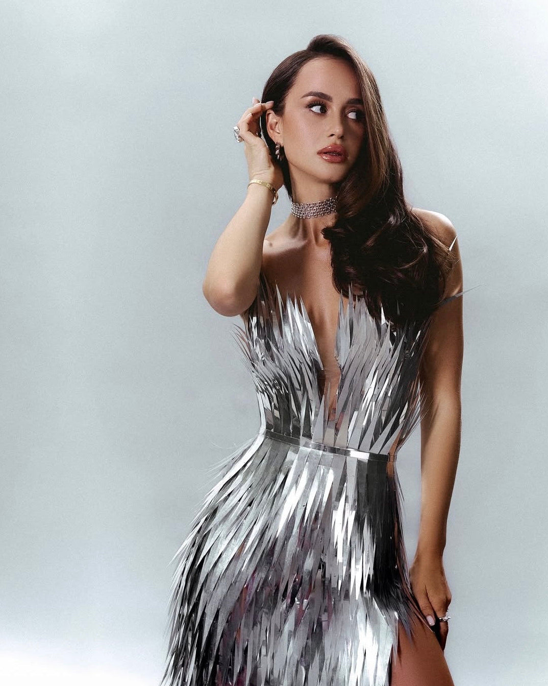 Futuristic Mirror Dress | Rave Outfit | Tonic de Vie Futuristic Mirror Dress | Rave Outfit | Tonic de Vie