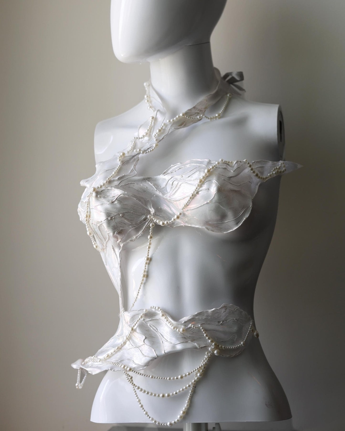 White corset Bali Gem