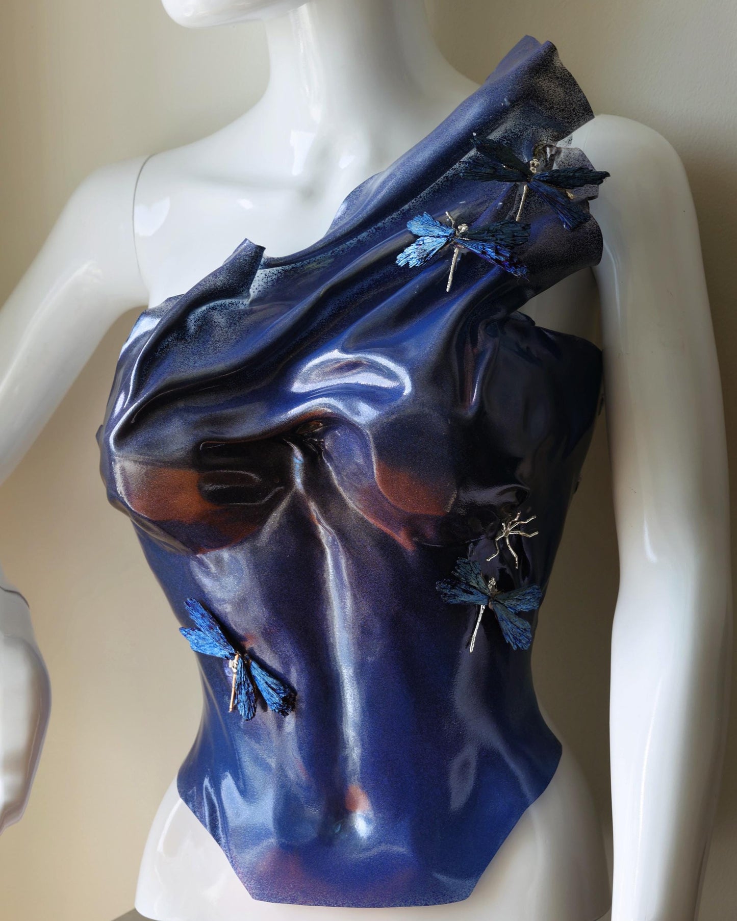 Blue corset Dragonfly