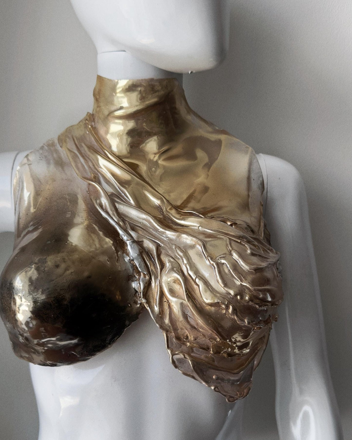 Gold & silver corset Karma