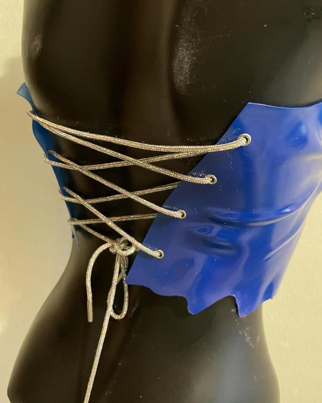 Blue corset Top