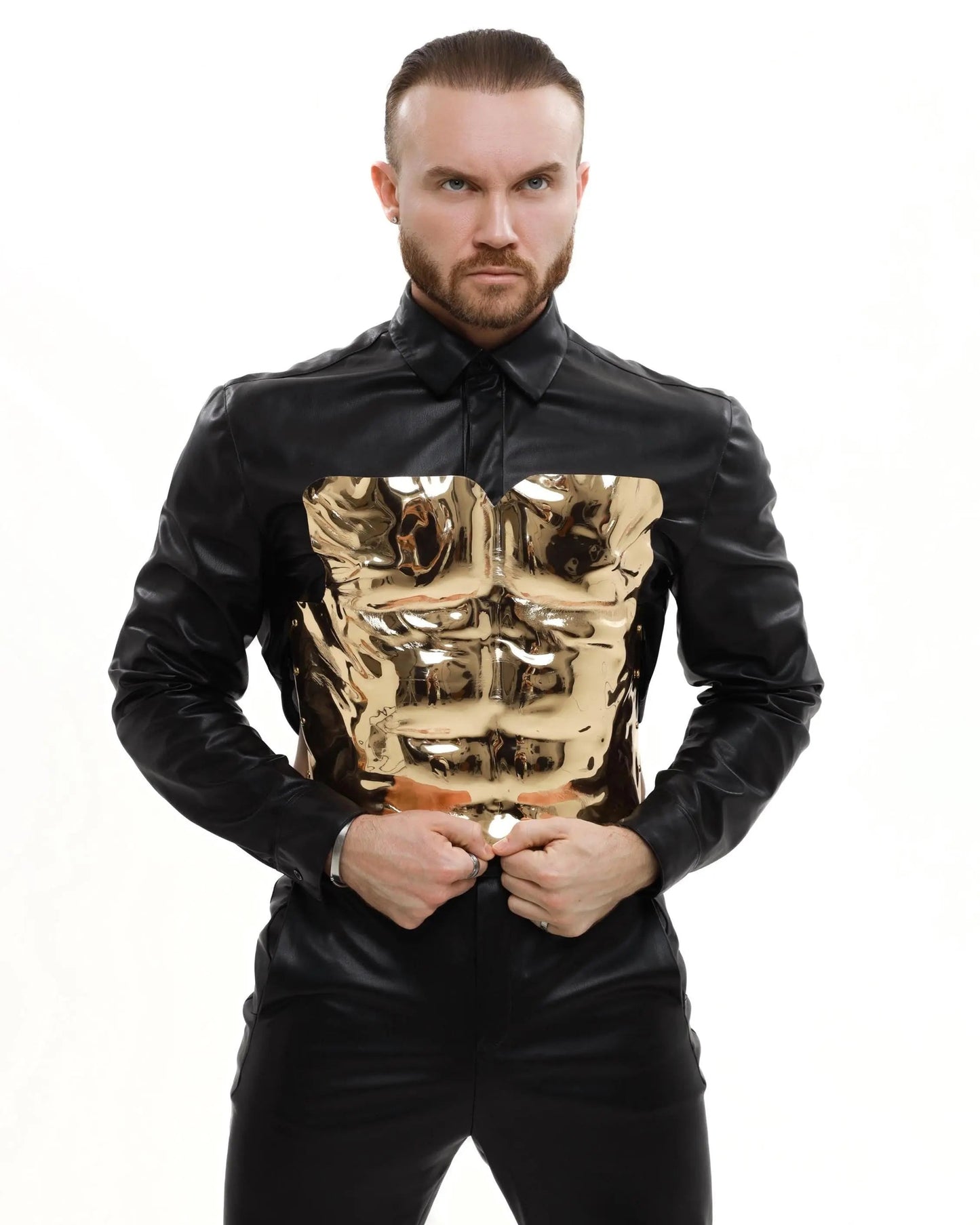 Cuirass corset for man