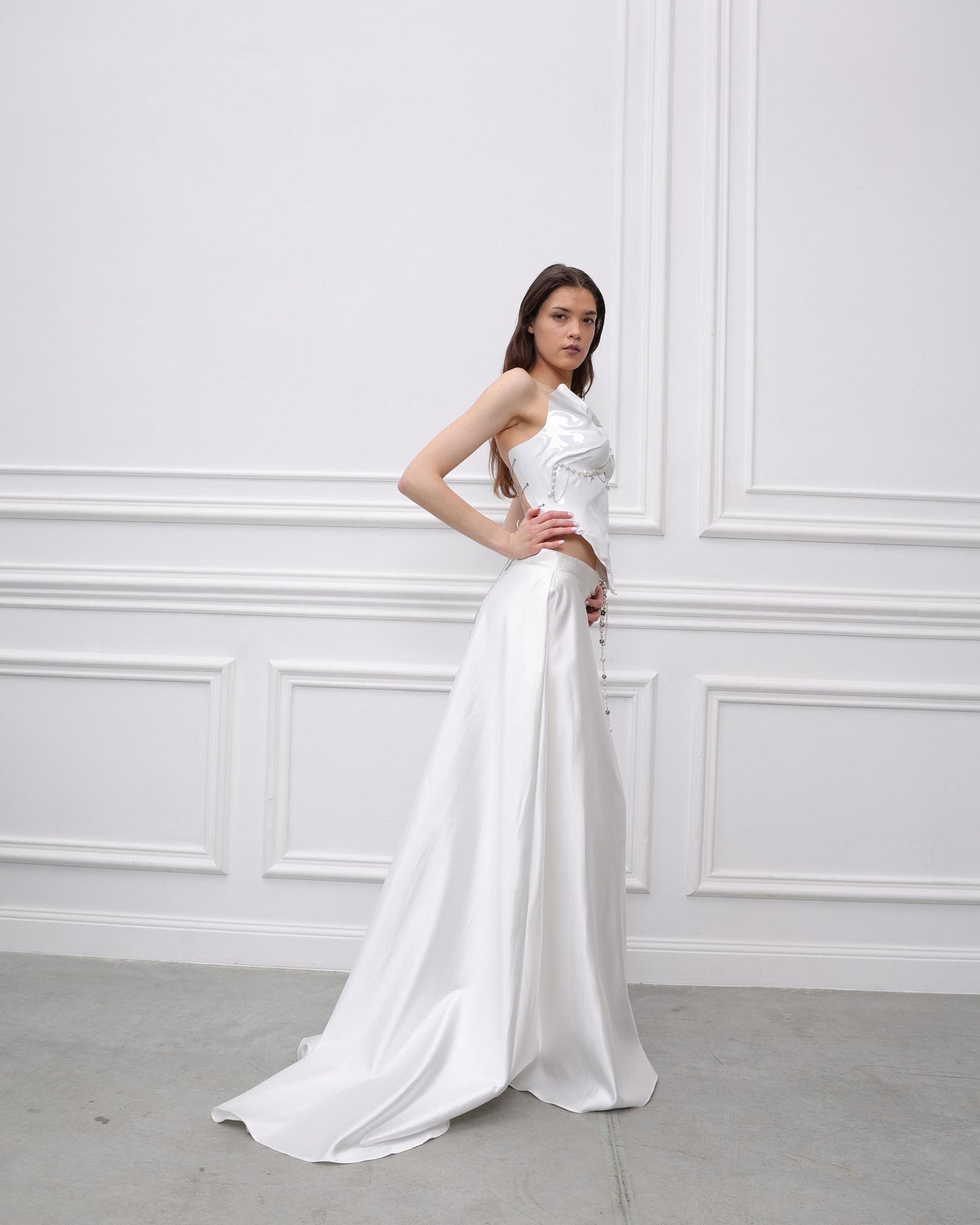 White Corset Anna