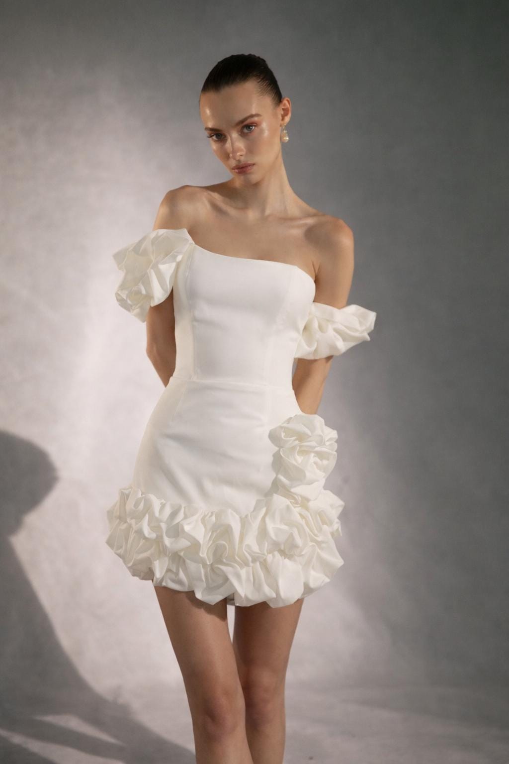 White mini dress Dapho