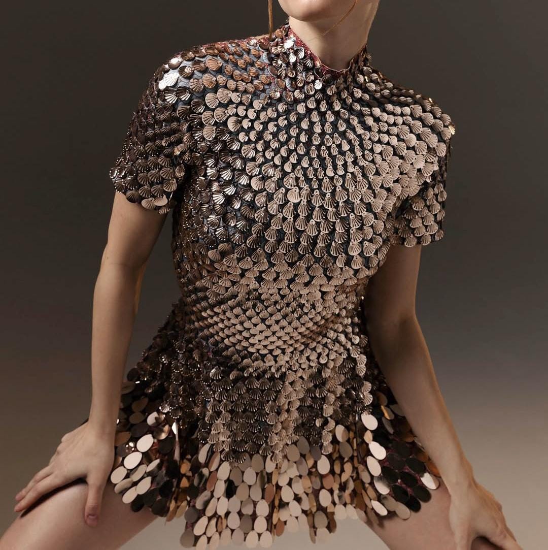 Copper dress The Guild