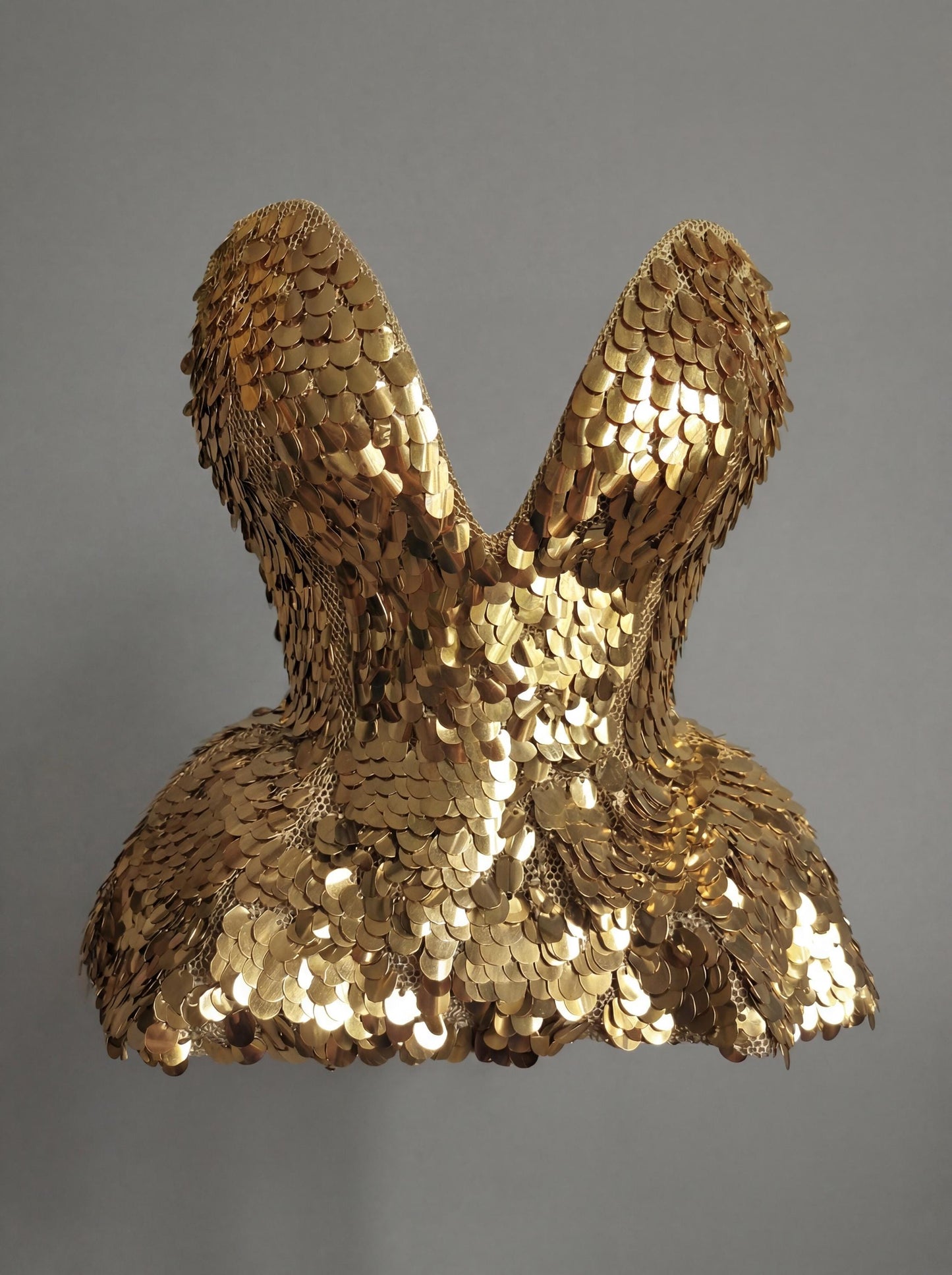 Gold corset Ariella